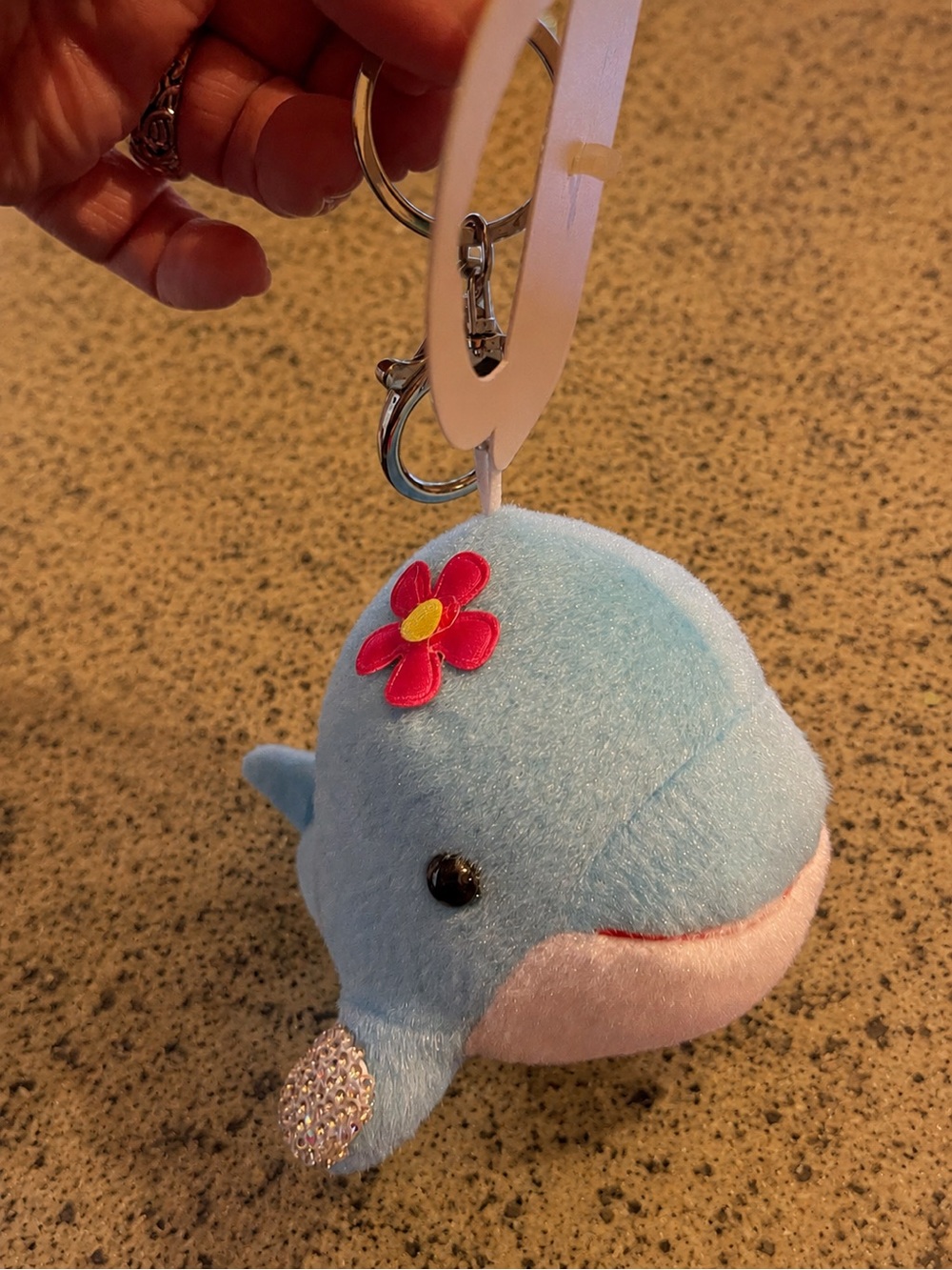 🐋 Cute Blue Whale Plush Keychain / Bag Charm 💎🌸